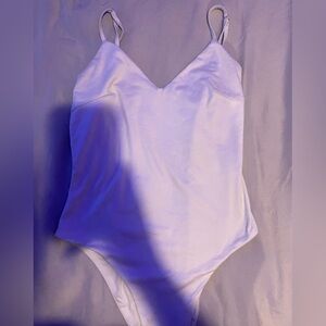 boture white body suit